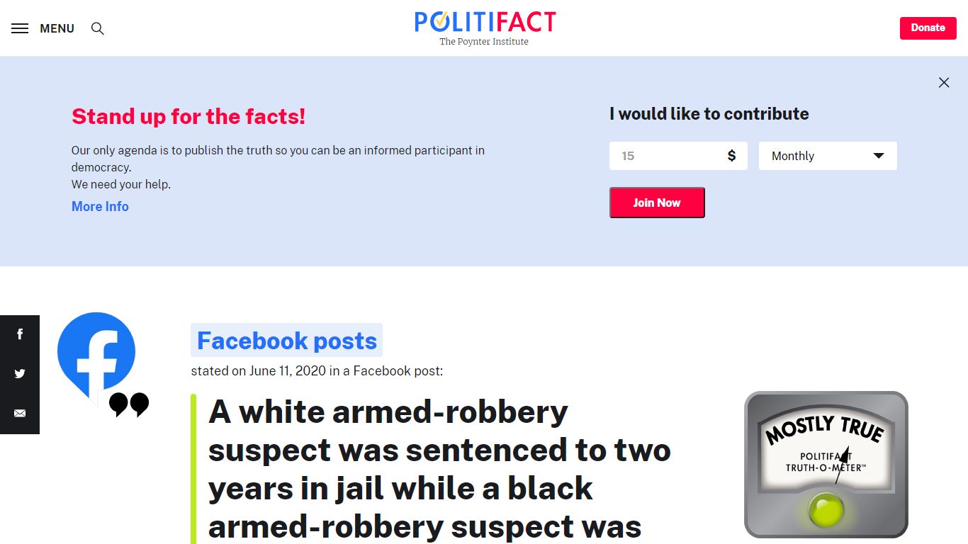 PolitiFact | Was race the only difference in sentencing of two ...